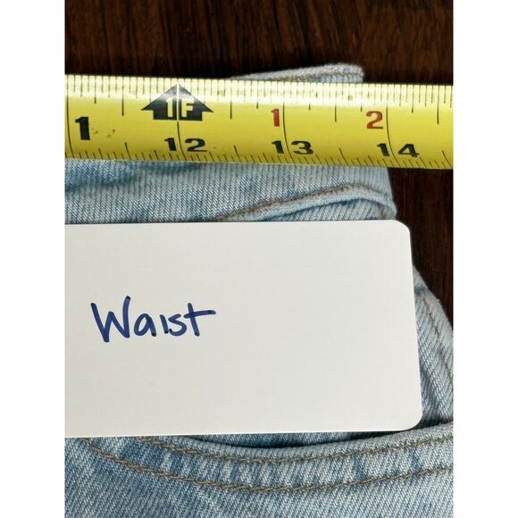 Same NWT The Perfect Jean Vintage Light Straight Leg Mid Rise Size 25 - Picture 8 of 11